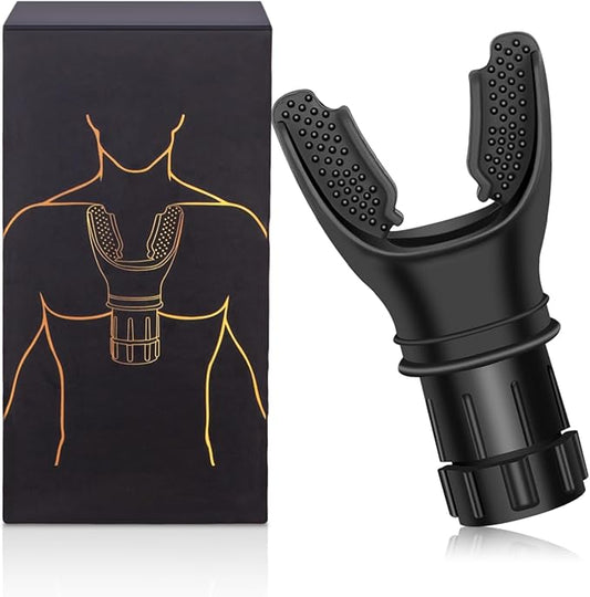 Lung Face Mouthpiece Respirator Breathing Exercise Device Respiratory Muscle Trainer Breathing Trainer Easy to Clean
