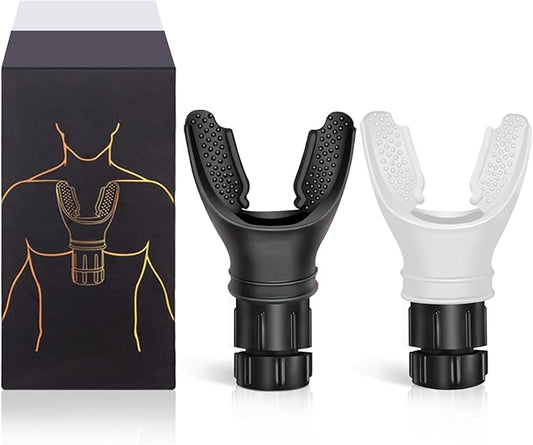Lung Face Mouthpiece Respirator Breathing Exercise Device Respiratory Muscle Trainer Breathing Trainer Easy to Clean